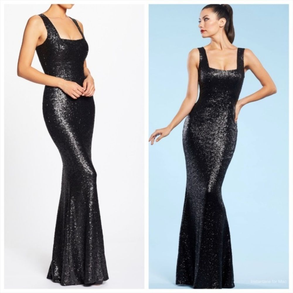 Dress The Population Raven Dress